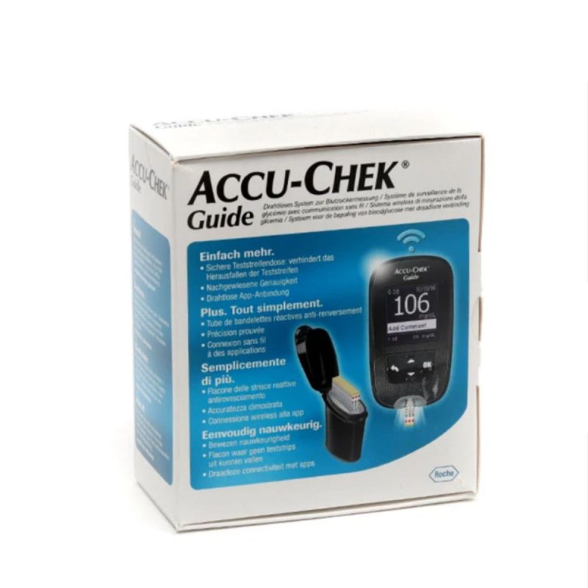 Accu Chek Guide lecteur de glycémie Kit complet