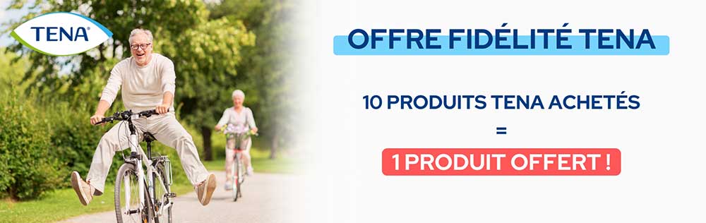 Programme Avantage Tena 10 achetés = 1 Offert