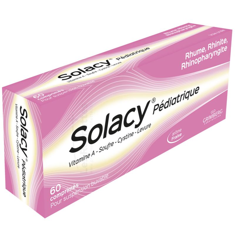 Solacy pédiatrique 60 comprimés