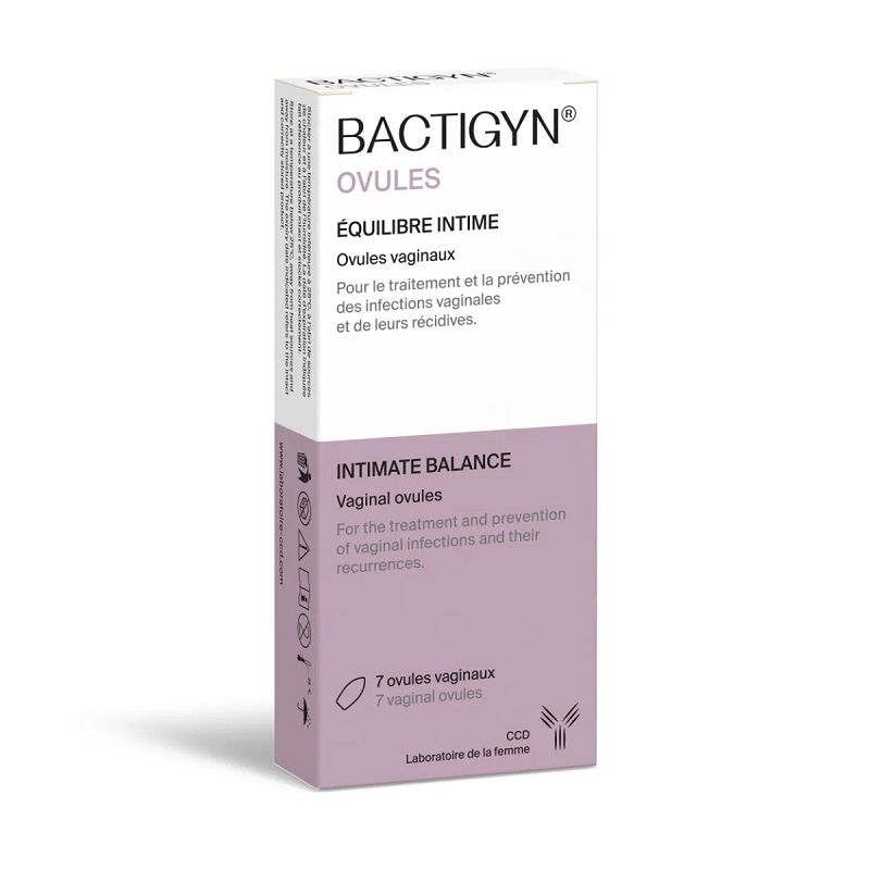 Bactigyn Équilibre Intime Laboratoire CCD - 7 ovules vaginaux