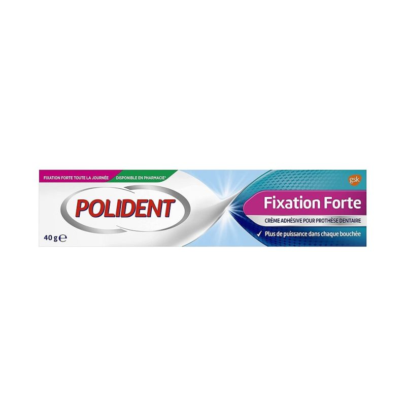 Crème Adhésive Pour Prothèse Dentaire Fixation Forte Polident 40g — free download