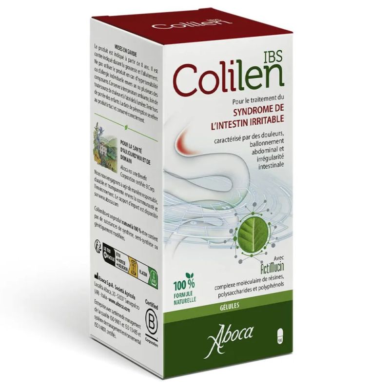 Colilen IBS Syndrome de l’Intestin Irritable Aboca - 96 Gélules