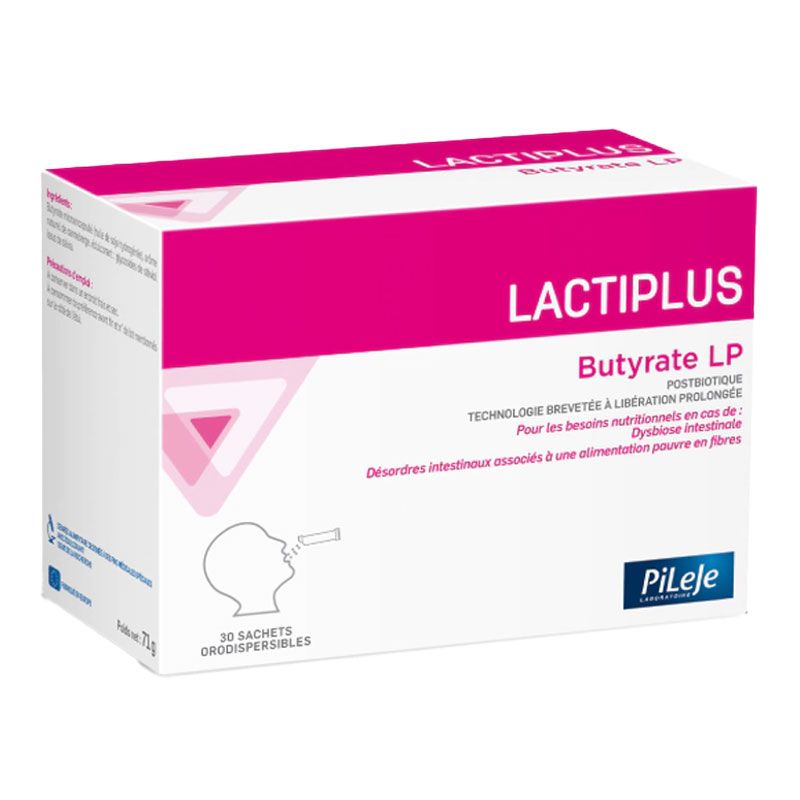 Lactiplus Butyrate LP Pileje - 30 Sachets Orodispersibles
