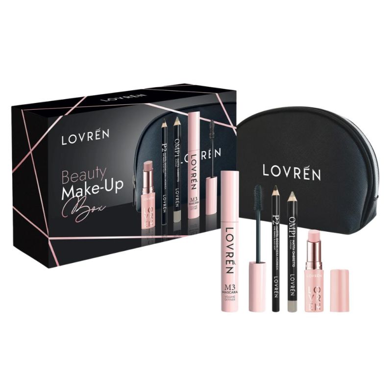 Coffret Maquillage Beauty Box Make‑Up Lovren - 4 Soins