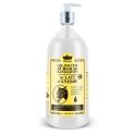 Les Petits Bains de Provence Gel douche au Lait d'Ânesse BIO - 1 Litre - Hydratation naturelle