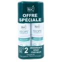RoC Keops Déodorant Spray Fraicheur 48h 2x100 ml - Protection longue durée