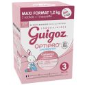 Guigoz Optipro Croissance Lait 3ème Âge Dès 12 Mois 1,2kg – Développement et immunité