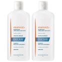 Ducray Anaphase+ Shampooing Antichute et Croissance - 2x400ml - Freine la chute & favorise la repousse