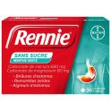 Rennie Sans Sucre Menthe Verte 36 Comprimés à croquer