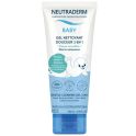 Neutraderm Baby Gel Nettoyant Douceur 3 en 1 - 200 ml - Peaux sensibles