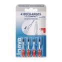 Inava Recharges Brossettes Interdentaires pour Trio Compact - 4 recharges - Taille 4 - 1,5mm