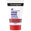 Neutrogena Formule Norvégienne Crème Mains Concentrée Non Parfumée 50ml - Mains très sèches et gercées