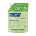 Ducray Extra-Doux Eco-Recharge Shampooing dermo-protecteur 400 ml- Lave en douceur toute la famille