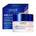 Uriage Age Absolu Crème Rose Redensifiante - 50 ml - Soin Anti-Âge Global Jour Éclat et Fermeté