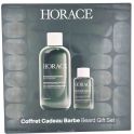 Horace Coffret Cadeau Barbe Shampoing 250ml + Huile 30ml - Nettoyage, nutrition et soin au parfum boisé