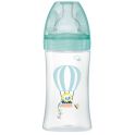Dodie Biberon Tétine Plate Anti-Coliques 0-6 mois 270ml - Débit 2