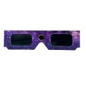 Docteur B Lunettes pour Éclipse Solaire Violet - Protection oculaire homologuée pour l'observation du soleil et éclipse solaire