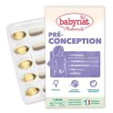 Babybio Babynat Maternité Préconception Cure de 1 mois – soutient la fertilité et prépare idéalement l'organisme à la grossesse