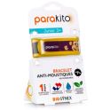 Para'Kito Bracelet Anti-Moustiques Rechargeable Junior Singe – Répulsif étanche enfant avec 2 recharges