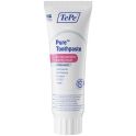 TePe Pure Dentifrice Avec Fluor - Dès 7 Ans - 75ml - Sans Saveur - Pour gencives sensibles et bouche sèche
