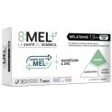 8MEL+ Mélatonine 1.9mg - 30 comprimés - Mélatonine dosage renforcé pour un sommeil paisible