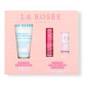 La Rosée Coffret Soins Nomades Teintée Rose - Crème mains + Stick lèvres teinté + Recharge OFFERTE
