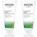 Weleda Gel Dentifrice Végétal Lot de 2 x 75ml – Protection gencives sensibles