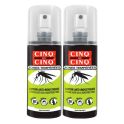Cinq sur Cinq Lotion Anti-Moustiques Zones Tempérées - Lot 2 x 100 ml