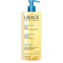 Uriage Huile Lavante - 500 ml - Nettoyant Doux Visage & Corps Peaux Sensibles