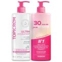 Topicrem Ultra-Hydratant Lait Corps Peaux Sèches - 2 x 500ml