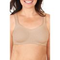 Amoena Tiana sans armatures 105 B - Sable - Soutien-gorge post-opératoire doux avec poches pour prothèses