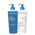 Bioderma Atoderm Crème Ultra Lot de 2 x 500 ml – Hydratation 24h et soin ultra-nourrissant peaux normales à sèches