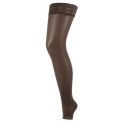 Thuasne Venoflex Incognito Absolu C2 Bas-Cuisses de Contention Pieds Ouverts Long – Effet seconde peau
