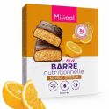 Milical Barre Nutritionnelle Saveur Chocolat Orange 6 barres - Collation saine et gourmande