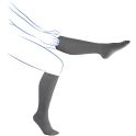 Thuasne Venoflex Fast Coton Chaussettes de Contention Femme Classe 2 Normal – Fibre naturelle et confort