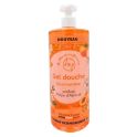 Du Monde à la Provence Gel Douche Gourmandise Parfum Pulpe d'Abricot 1L - Nettoyage doux et parfum sucré pour toute la famille