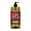 Les Petits Bains de Provence Gel Douche Surgras Orange Cannelle 1L - Nettoyage doux et chaleur festive corps et cheveux