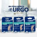 Urgo Silicone Protect + -  8 Pansements prédécoupés format médium - Tenue 48h
