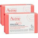 Avène XeraCalm AD Pain Surgras - 2 x 100 g - Nettoyant apaisant pour peaux très sèches et sujettes à l’eczéma