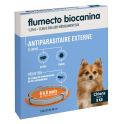 Flumecto Biocanina Petit Chien Collier 38cm - Elimine puces, tiques et réduit le risque de leishmaniose