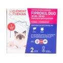 Clément Thékan Fiprokil Duo Antiparasitaire Chat - 2 pipettes