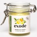 Exode Déodorant Baume Bio à l'Huile de Nigelle 50g Agrumes – Efficacité 48h