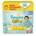 Pampers Premium Protection Taille 5 / 11-16kg - 80 Couches Maxi Economy Pack - Confort supérieur, ultra-absorbant