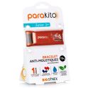 Para'Kito Bracelet Anti-Moustiques Rechargeable Junior Pompier – Répulsif étanche enfant avec 2 recharges