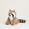Soframar Warmies Bouillotte Peluche Raton Laveur 30 cm - Chaleur réconfortante et apaisante