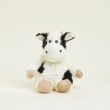 Soframar Warmies Bouillotte Peluche Déhoussable Vache 25 cm - Chaleur réconfortante et apaisante