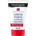 Neutrogena Crème Mains Concentrée Sans Parfum - 50 ml - Répare, apaise et protège les mains très sèches
