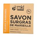 MKL Green Nature Savon Surgras de Marseille Fleurs d'Agrumes 100 g - Adoucissement et nettoyage quotidien du corps et des mains