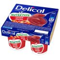 Delical Nutrapote Dessert aux Fruits Pomme Fraise 4x200g – Dénutrition et troubles de la déglutition