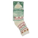 Airplus Chaussettes Infusées à l'Aloe Vera Sucre d'Orge Taille 35-41 - Confort et douceur